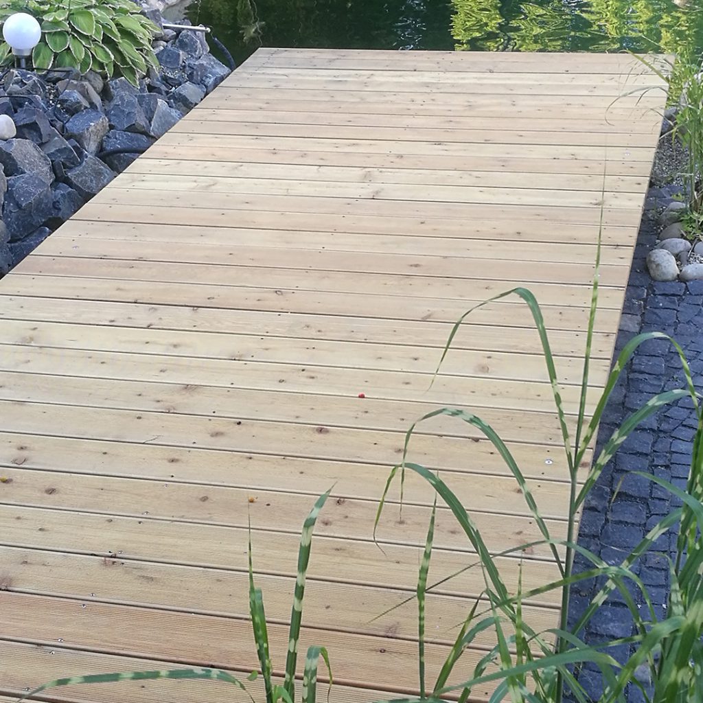 Teich, Technik, Kunde, Beispiel